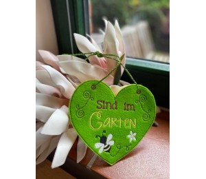 Stickserie ITH - Schilder Terrasse